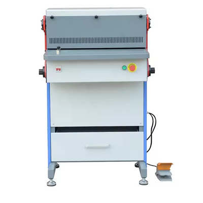 Super 600 Calender Book Notebook Hole Punching Machine Twin Loop Spiral Wire O Closing Binding Machine