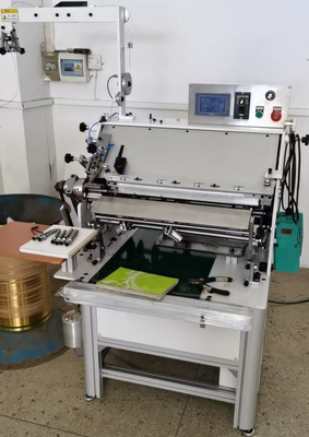 NB-450 Notebook Metal Iron Single Loop Spiral Wire Coil Binding And Forming Machine