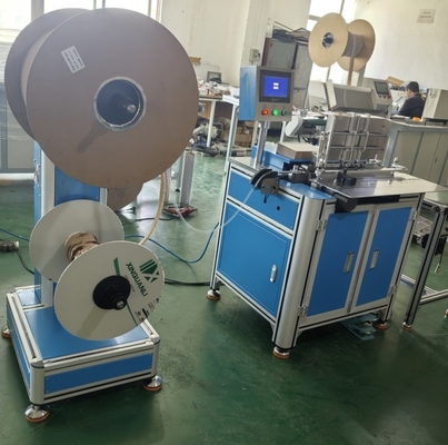 Two Ring Double Wire Coil Spiral Calendar Closing Binding Binder Machine Equipment