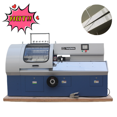 Automatic SX 460E Industrial Hard Cover Textbooks Notebook Thread Sewing Binding Machine Prices Paper Book Sewing Machine