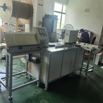 High Efficiency Automatic Double Wire Notebook Spiral Binding Machine Calendar Exercise Book Coil Wire Binding Machine for Sale